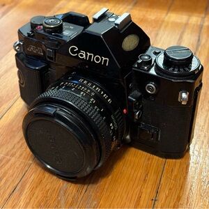 Canon A-1 vintage film camera